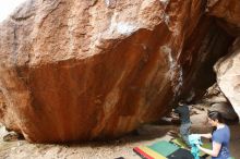 Bouldering in Hueco Tanks on 03/10/2019 with Blue Lizard Climbing and Yoga

Filename: SRM_20190310_1102520.jpg
Aperture: f/5.6
Shutter Speed: 1/100
Body: Canon EOS-1D Mark II
Lens: Canon EF 16-35mm f/2.8 L