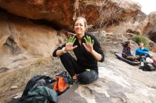 Bouldering in Hueco Tanks on 03/10/2019 with Blue Lizard Climbing and Yoga

Filename: SRM_20190310_1110100.jpg
Aperture: f/5.6
Shutter Speed: 1/800
Body: Canon EOS-1D Mark II
Lens: Canon EF 16-35mm f/2.8 L