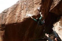 Bouldering in Hueco Tanks on 03/10/2019 with Blue Lizard Climbing and Yoga

Filename: SRM_20190310_1110471.jpg
Aperture: f/5.6
Shutter Speed: 1/640
Body: Canon EOS-1D Mark II
Lens: Canon EF 16-35mm f/2.8 L