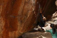 Bouldering in Hueco Tanks on 03/10/2019 with Blue Lizard Climbing and Yoga

Filename: SRM_20190310_1119170.jpg
Aperture: f/5.6
Shutter Speed: 1/200
Body: Canon EOS-1D Mark II
Lens: Canon EF 16-35mm f/2.8 L