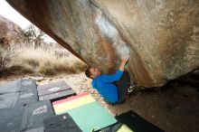 Bouldering in Hueco Tanks on 03/10/2019 with Blue Lizard Climbing and Yoga

Filename: SRM_20190310_1124480.jpg
Aperture: f/5.6
Shutter Speed: 1/250
Body: Canon EOS-1D Mark II
Lens: Canon EF 16-35mm f/2.8 L