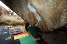 Bouldering in Hueco Tanks on 03/10/2019 with Blue Lizard Climbing and Yoga

Filename: SRM_20190310_1125260.jpg
Aperture: f/5.6
Shutter Speed: 1/250
Body: Canon EOS-1D Mark II
Lens: Canon EF 16-35mm f/2.8 L