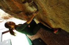 Bouldering in Hueco Tanks on 03/10/2019 with Blue Lizard Climbing and Yoga

Filename: SRM_20190310_1131410.jpg
Aperture: f/5.6
Shutter Speed: 1/250
Body: Canon EOS-1D Mark II
Lens: Canon EF 16-35mm f/2.8 L