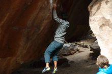 Bouldering in Hueco Tanks on 03/10/2019 with Blue Lizard Climbing and Yoga

Filename: SRM_20190310_1133571.jpg
Aperture: f/2.8
Shutter Speed: 1/500
Body: Canon EOS-1D Mark II
Lens: Canon EF 50mm f/1.8 II