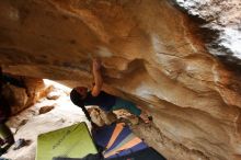 Bouldering in Hueco Tanks on 03/10/2019 with Blue Lizard Climbing and Yoga

Filename: SRM_20190310_1205501.jpg
Aperture: f/4.0
Shutter Speed: 1/200
Body: Canon EOS-1D Mark II
Lens: Canon EF 16-35mm f/2.8 L