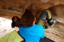 Bouldering in Hueco Tanks on 03/10/2019 with Blue Lizard Climbing and Yoga

Filename: SRM_20190310_1208570.jpg
Aperture: f/4.0
Shutter Speed: 1/125
Body: Canon EOS-1D Mark II
Lens: Canon EF 16-35mm f/2.8 L