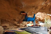 Bouldering in Hueco Tanks on 03/10/2019 with Blue Lizard Climbing and Yoga

Filename: SRM_20190310_1221060.jpg
Aperture: f/4.0
Shutter Speed: 1/125
Body: Canon EOS-1D Mark II
Lens: Canon EF 16-35mm f/2.8 L