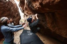 Bouldering in Hueco Tanks on 03/10/2019 with Blue Lizard Climbing and Yoga

Filename: SRM_20190310_1226040.jpg
Aperture: f/4.0
Shutter Speed: 1/320
Body: Canon EOS-1D Mark II
Lens: Canon EF 16-35mm f/2.8 L