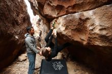 Bouldering in Hueco Tanks on 03/10/2019 with Blue Lizard Climbing and Yoga

Filename: SRM_20190310_1230180.jpg
Aperture: f/5.6
Shutter Speed: 1/200
Body: Canon EOS-1D Mark II
Lens: Canon EF 16-35mm f/2.8 L