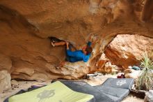 Bouldering in Hueco Tanks on 03/10/2019 with Blue Lizard Climbing and Yoga

Filename: SRM_20190310_1246480.jpg
Aperture: f/4.0
Shutter Speed: 1/200
Body: Canon EOS-1D Mark II
Lens: Canon EF 16-35mm f/2.8 L