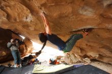 Bouldering in Hueco Tanks on 03/10/2019 with Blue Lizard Climbing and Yoga

Filename: SRM_20190310_1255260.jpg
Aperture: f/4.0
Shutter Speed: 1/160
Body: Canon EOS-1D Mark II
Lens: Canon EF 16-35mm f/2.8 L