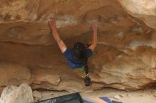 Bouldering in Hueco Tanks on 03/10/2019 with Blue Lizard Climbing and Yoga

Filename: SRM_20190310_1412020.jpg
Aperture: f/2.8
Shutter Speed: 1/200
Body: Canon EOS-1D Mark II
Lens: Canon EF 50mm f/1.8 II