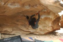 Bouldering in Hueco Tanks on 03/10/2019 with Blue Lizard Climbing and Yoga

Filename: SRM_20190310_1416420.jpg
Aperture: f/2.8
Shutter Speed: 1/200
Body: Canon EOS-1D Mark II
Lens: Canon EF 50mm f/1.8 II