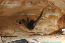 Bouldering in Hueco Tanks on 03/10/2019 with Blue Lizard Climbing and Yoga

Filename: SRM_20190310_1439000.jpg
Aperture: f/2.8
Shutter Speed: 1/200
Body: Canon EOS-1D Mark II
Lens: Canon EF 50mm f/1.8 II