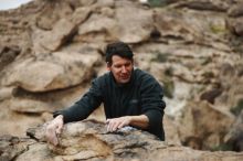 Bouldering in Hueco Tanks on 03/10/2019 with Blue Lizard Climbing and Yoga

Filename: SRM_20190310_1449260.jpg
Aperture: f/2.2
Shutter Speed: 1/1600
Body: Canon EOS-1D Mark II
Lens: Canon EF 50mm f/1.8 II