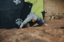 Bouldering in Hueco Tanks on 03/10/2019 with Blue Lizard Climbing and Yoga

Filename: SRM_20190310_1450300.jpg
Aperture: f/2.5
Shutter Speed: 1/500
Body: Canon EOS-1D Mark II
Lens: Canon EF 50mm f/1.8 II