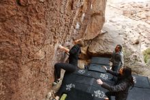 Bouldering in Hueco Tanks on 03/10/2019 with Blue Lizard Climbing and Yoga

Filename: SRM_20190310_1459490.jpg
Aperture: f/5.6
Shutter Speed: 1/250
Body: Canon EOS-1D Mark II
Lens: Canon EF 16-35mm f/2.8 L