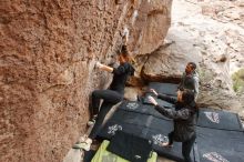 Bouldering in Hueco Tanks on 03/10/2019 with Blue Lizard Climbing and Yoga

Filename: SRM_20190310_1459510.jpg
Aperture: f/5.6
Shutter Speed: 1/200
Body: Canon EOS-1D Mark II
Lens: Canon EF 16-35mm f/2.8 L