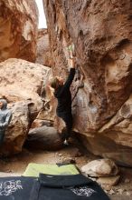 Bouldering in Hueco Tanks on 03/10/2019 with Blue Lizard Climbing and Yoga

Filename: SRM_20190310_1511590.jpg
Aperture: f/5.6
Shutter Speed: 1/160
Body: Canon EOS-1D Mark II
Lens: Canon EF 16-35mm f/2.8 L