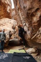 Bouldering in Hueco Tanks on 03/10/2019 with Blue Lizard Climbing and Yoga

Filename: SRM_20190310_1514030.jpg
Aperture: f/5.6
Shutter Speed: 1/125
Body: Canon EOS-1D Mark II
Lens: Canon EF 16-35mm f/2.8 L