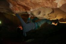 Bouldering in Hueco Tanks on 03/10/2019 with Blue Lizard Climbing and Yoga

Filename: SRM_20190310_1548560.jpg
Aperture: f/1.8
Shutter Speed: 1/100
Body: Canon EOS-1D Mark II
Lens: Canon EF 50mm f/1.8 II