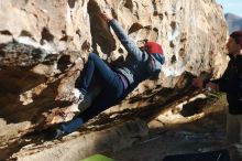 Bouldering in Hueco Tanks on 03/15/2019 with Blue Lizard Climbing and Yoga

Filename: SRM_20190315_0911410.jpg
Aperture: f/2.8
Shutter Speed: 1/1600
Body: Canon EOS-1D Mark II
Lens: Canon EF 50mm f/1.8 II