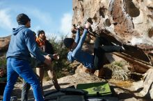 Bouldering in Hueco Tanks on 03/15/2019 with Blue Lizard Climbing and Yoga

Filename: SRM_20190315_0914580.jpg
Aperture: f/2.8
Shutter Speed: 1/2500
Body: Canon EOS-1D Mark II
Lens: Canon EF 50mm f/1.8 II