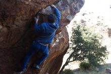 Bouldering in Hueco Tanks on 03/15/2019 with Blue Lizard Climbing and Yoga

Filename: SRM_20190315_1008300.jpg
Aperture: f/4.0
Shutter Speed: 1/640
Body: Canon EOS-1D Mark II
Lens: Canon EF 50mm f/1.8 II