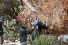 Bouldering in Hueco Tanks on 03/15/2019 with Blue Lizard Climbing and Yoga

Filename: SRM_20190315_1052360.jpg
Aperture: f/4.0
Shutter Speed: 1/640
Body: Canon EOS-1D Mark II
Lens: Canon EF 50mm f/1.8 II