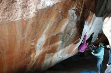 Bouldering in Hueco Tanks on 03/15/2019 with Blue Lizard Climbing and Yoga

Filename: SRM_20190315_1218410.jpg
Aperture: f/5.6
Shutter Speed: 1/250
Body: Canon EOS-1D Mark II
Lens: Canon EF 16-35mm f/2.8 L