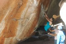 Bouldering in Hueco Tanks on 03/15/2019 with Blue Lizard Climbing and Yoga

Filename: SRM_20190315_1228070.jpg
Aperture: f/4.0
Shutter Speed: 1/250
Body: Canon EOS-1D Mark II
Lens: Canon EF 50mm f/1.8 II