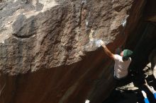 Bouldering in Hueco Tanks on 03/15/2019 with Blue Lizard Climbing and Yoga

Filename: SRM_20190315_1234230.jpg
Aperture: f/5.6
Shutter Speed: 1/250
Body: Canon EOS-1D Mark II
Lens: Canon EF 50mm f/1.8 II