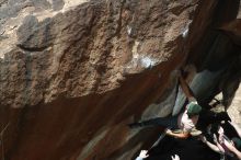 Bouldering in Hueco Tanks on 03/15/2019 with Blue Lizard Climbing and Yoga

Filename: SRM_20190315_1242510.jpg
Aperture: f/5.6
Shutter Speed: 1/250
Body: Canon EOS-1D Mark II
Lens: Canon EF 50mm f/1.8 II