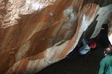 Bouldering in Hueco Tanks on 03/15/2019 with Blue Lizard Climbing and Yoga

Filename: SRM_20190315_1245500.jpg
Aperture: f/5.6
Shutter Speed: 1/250
Body: Canon EOS-1D Mark II
Lens: Canon EF 50mm f/1.8 II