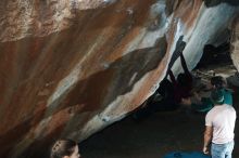 Bouldering in Hueco Tanks on 03/15/2019 with Blue Lizard Climbing and Yoga

Filename: SRM_20190315_1303000.jpg
Aperture: f/5.6
Shutter Speed: 1/250
Body: Canon EOS-1D Mark II
Lens: Canon EF 50mm f/1.8 II