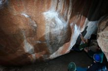 Bouldering in Hueco Tanks on 03/15/2019 with Blue Lizard Climbing and Yoga

Filename: SRM_20190315_1315570.jpg
Aperture: f/8.0
Shutter Speed: 1/250
Body: Canon EOS-1D Mark II
Lens: Canon EF 16-35mm f/2.8 L