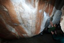 Bouldering in Hueco Tanks on 03/15/2019 with Blue Lizard Climbing and Yoga

Filename: SRM_20190315_1322090.jpg
Aperture: f/8.0
Shutter Speed: 1/250
Body: Canon EOS-1D Mark II
Lens: Canon EF 16-35mm f/2.8 L