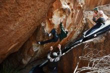 Bouldering in Hueco Tanks on 03/15/2019 with Blue Lizard Climbing and Yoga

Filename: SRM_20190315_1401540.jpg
Aperture: f/5.6
Shutter Speed: 1/640
Body: Canon EOS-1D Mark II
Lens: Canon EF 16-35mm f/2.8 L