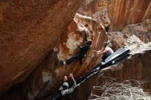 Bouldering in Hueco Tanks on 03/15/2019 with Blue Lizard Climbing and Yoga

Filename: SRM_20190315_1402050.jpg
Aperture: f/5.6
Shutter Speed: 1/1000
Body: Canon EOS-1D Mark II
Lens: Canon EF 16-35mm f/2.8 L