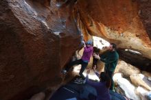 Bouldering in Hueco Tanks on 03/15/2019 with Blue Lizard Climbing and Yoga

Filename: SRM_20190315_1546540.jpg
Aperture: f/4.5
Shutter Speed: 1/320
Body: Canon EOS-1D Mark II
Lens: Canon EF 16-35mm f/2.8 L