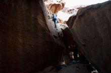 Bouldering in Hueco Tanks on 03/15/2019 with Blue Lizard Climbing and Yoga

Filename: SRM_20190315_1601380.jpg
Aperture: f/5.6
Shutter Speed: 1/320
Body: Canon EOS-1D Mark II
Lens: Canon EF 16-35mm f/2.8 L