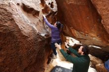 Bouldering in Hueco Tanks on 03/15/2019 with Blue Lizard Climbing and Yoga

Filename: SRM_20190315_1603300.jpg
Aperture: f/5.0
Shutter Speed: 1/100
Body: Canon EOS-1D Mark II
Lens: Canon EF 16-35mm f/2.8 L