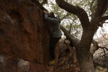 Bouldering in Hueco Tanks on 03/16/2019 with Blue Lizard Climbing and Yoga

Filename: SRM_20190316_1132420.jpg
Aperture: f/7.1
Shutter Speed: 1/100
Body: Canon EOS-1D Mark II
Lens: Canon EF 16-35mm f/2.8 L