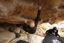 Bouldering in Hueco Tanks on 03/16/2019 with Blue Lizard Climbing and Yoga

Filename: SRM_20190316_1215420.jpg
Aperture: f/5.6
Shutter Speed: 1/125
Body: Canon EOS-1D Mark II
Lens: Canon EF 16-35mm f/2.8 L