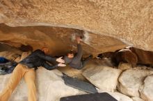 Bouldering in Hueco Tanks on 03/16/2019 with Blue Lizard Climbing and Yoga

Filename: SRM_20190316_1226060.jpg
Aperture: f/4.0
Shutter Speed: 1/160
Body: Canon EOS-1D Mark II
Lens: Canon EF 16-35mm f/2.8 L