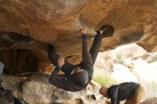 Bouldering in Hueco Tanks on 03/16/2019 with Blue Lizard Climbing and Yoga

Filename: SRM_20190316_1301360.jpg
Aperture: f/3.5
Shutter Speed: 1/400
Body: Canon EOS-1D Mark II
Lens: Canon EF 50mm f/1.8 II