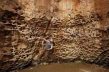 Bouldering in Hueco Tanks on 03/16/2019 with Blue Lizard Climbing and Yoga

Filename: SRM_20190316_1400280.jpg
Aperture: f/5.6
Shutter Speed: 1/60
Body: Canon EOS-1D Mark II
Lens: Canon EF 16-35mm f/2.8 L