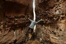 Bouldering in Hueco Tanks on 03/16/2019 with Blue Lizard Climbing and Yoga

Filename: SRM_20190316_1401460.jpg
Aperture: f/4.5
Shutter Speed: 1/60
Body: Canon EOS-1D Mark II
Lens: Canon EF 16-35mm f/2.8 L