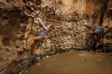 Bouldering in Hueco Tanks on 03/16/2019 with Blue Lizard Climbing and Yoga

Filename: SRM_20190316_1403190.jpg
Aperture: f/6.3
Shutter Speed: 1/60
Body: Canon EOS-1D Mark II
Lens: Canon EF 16-35mm f/2.8 L