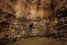 Bouldering in Hueco Tanks on 03/16/2019 with Blue Lizard Climbing and Yoga

Filename: SRM_20190316_1407380.jpg
Aperture: f/5.6
Shutter Speed: 1/80
Body: Canon EOS-1D Mark II
Lens: Canon EF 16-35mm f/2.8 L